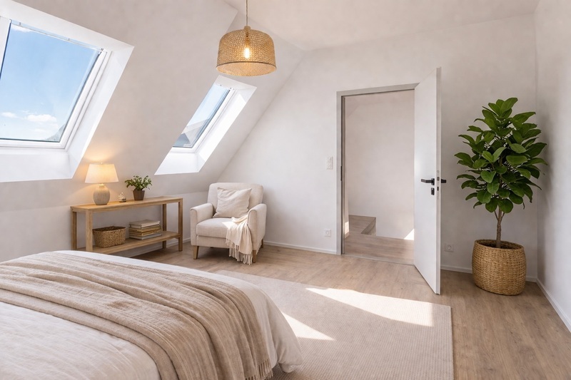 Mezonetový byt 3+kk (90,2 m²) se dvěma prostornými terasami v centru Českých Budějovic