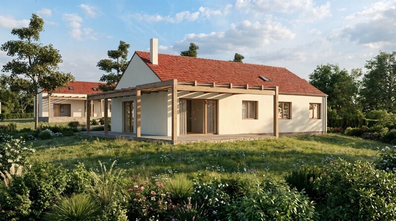 Rodinný dům 4+kk (109m2) s pozemkem (870 m2) - Chotýčany
