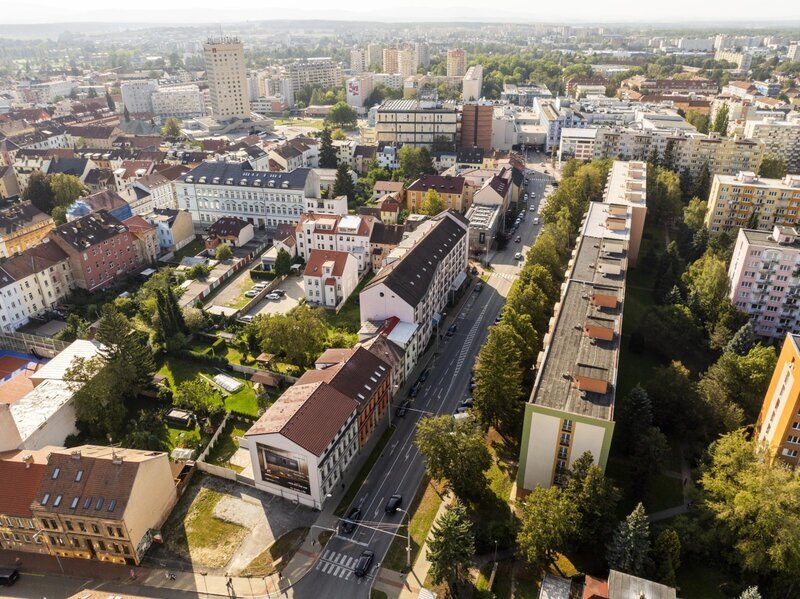 Prodej rodinného domu se dvěma samostatnými bytovými jednotkami 2+1 a 3+1 v centru Českých Budějovic