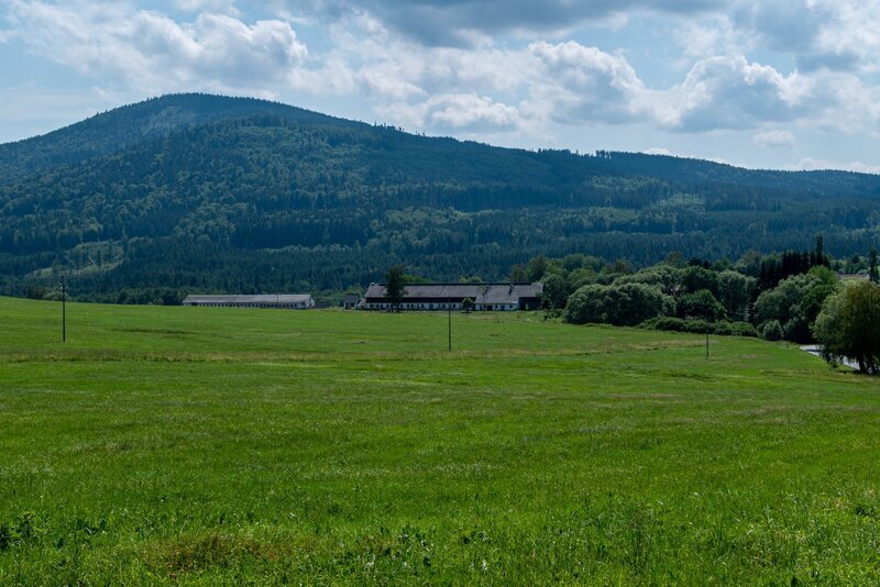 Výjimečný zemědělský areál na okraji Šumavy